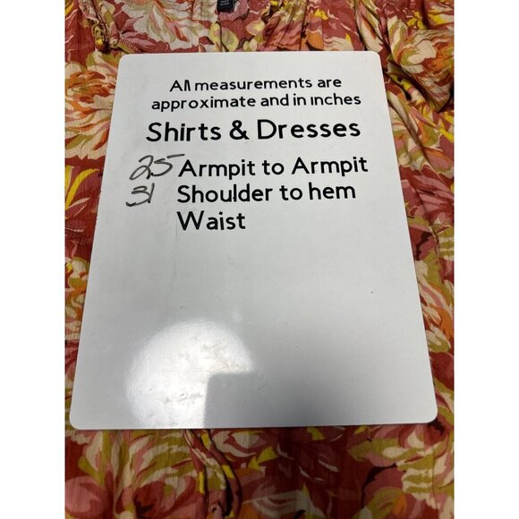 Torrid Esther Rust Floral Long Sleeve V-Neck Peasant Top Size 4X - Picture 9 of 9